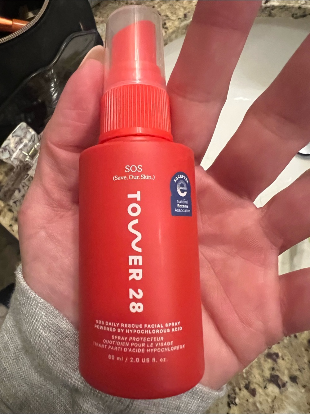 Tower 28 SOS Facial Spray Toner - Bright 2oz